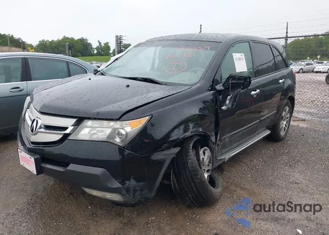 2008 Acura Mdx Technology Package from USA, damaged, VIN 2HNYD28398H527750